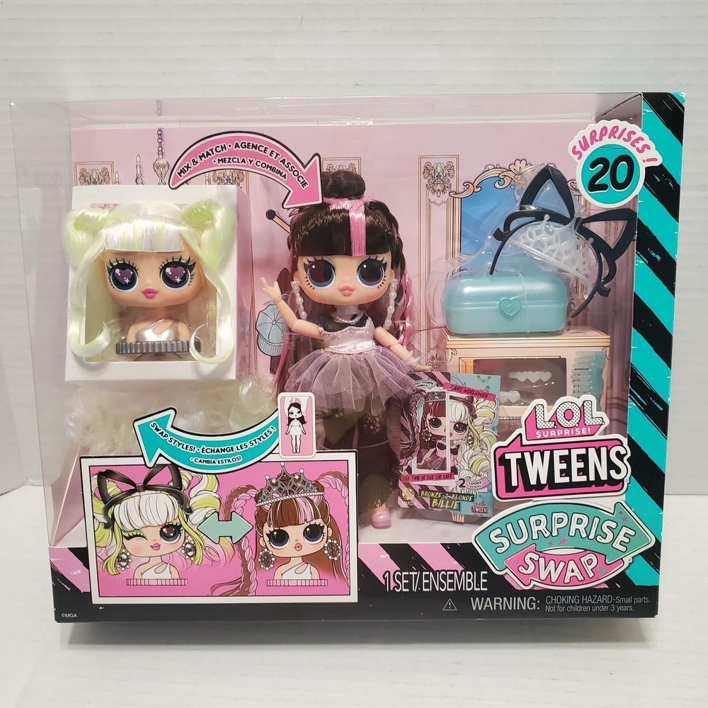 LOL Surprise Tweens Surprise Swap Billie Fashion Doll Bronze Blonde 20+ Surprise - Picture 1 of 8